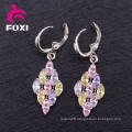 Wholesale Earring Cubic Zirconia Fashion Hoop Earring